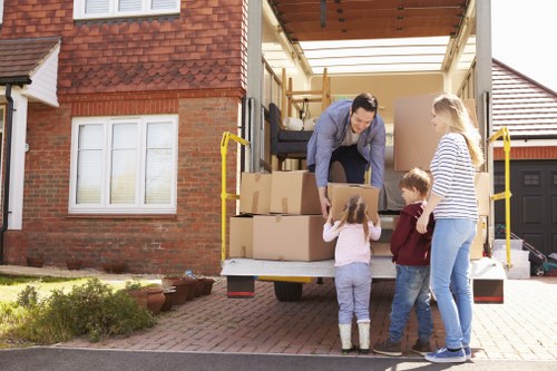 Local house removalists assisting with a move in Storage Kensington